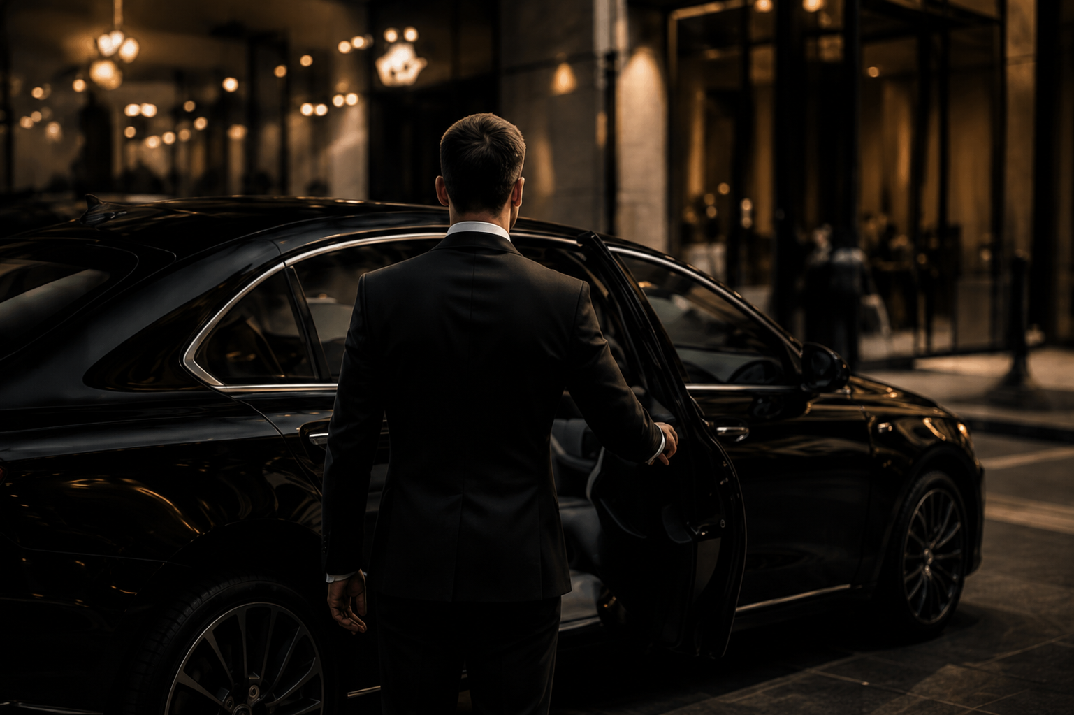Book a chauffeur luxury Mercedes service