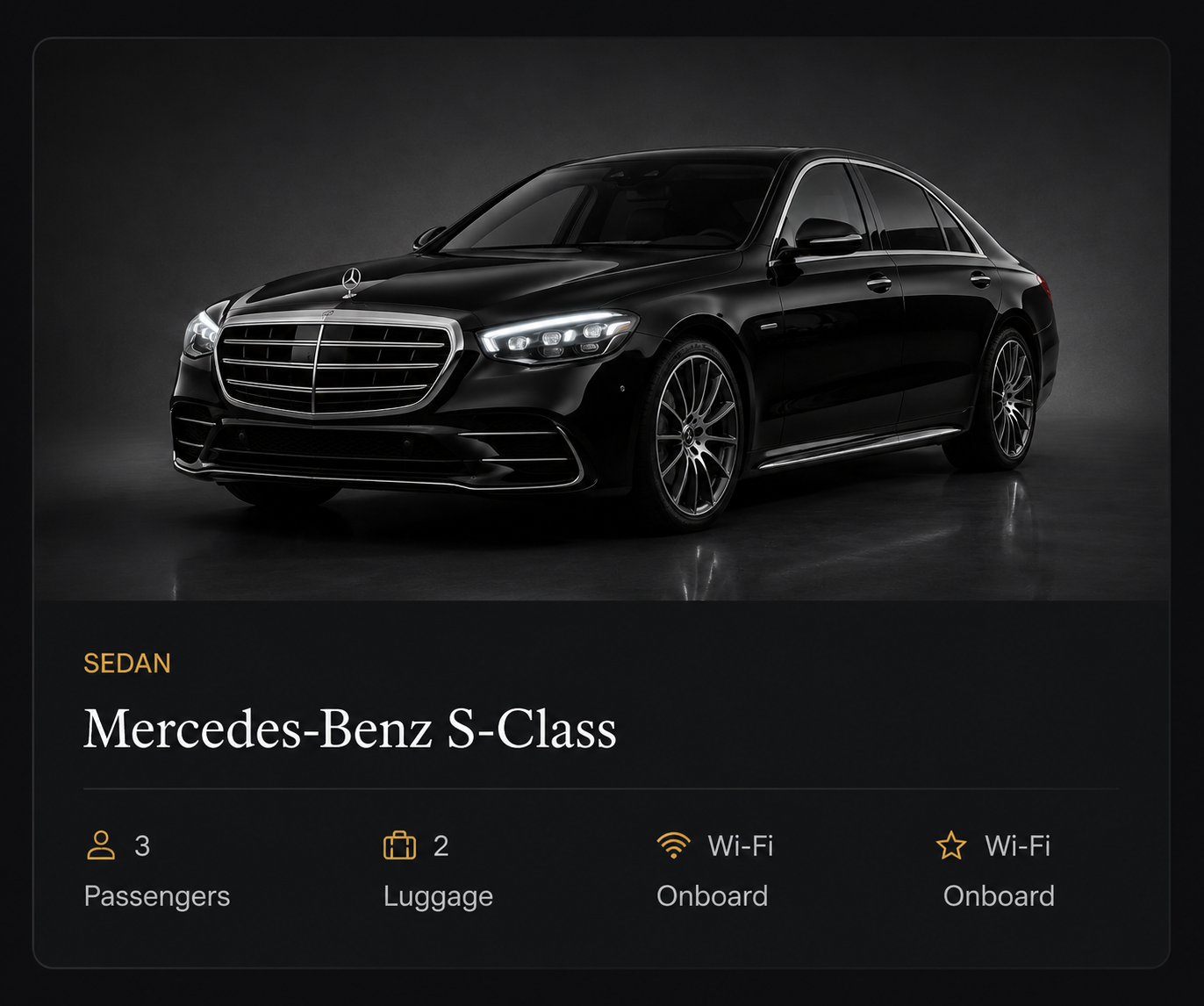 mercedes s class section